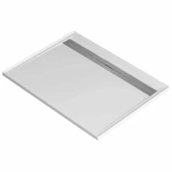 Oceano Shower Base Square Solid Cast Construction Stonelite Urban MKII 1200 X 900mm 2UR1290R