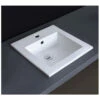 ECT Global Square Insert Basin Bathroom Ceramic Vanity White Lois WB 4583 -Bathroom Supplies Sales 2024 BA0193