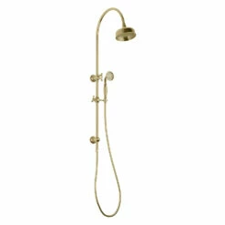 Phoenix Tapware Twin Shower Cromford Brushed Gold 134-6510-12