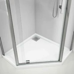 Oceano Shower Base 900 X 900mm Centre Outlet Solid Cast Construction Stonelite ECO EC900C -Bathroom Supplies Sales 2024 BA0418 2