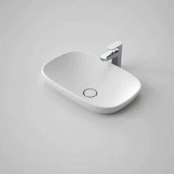 Caroma Contura 530 Insert Basin No Tap Hole 898900W White