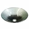Castano Above Counter Basin Glass Round Silver Sunset SSRDGB -Bathroom Supplies Sales 2024 BA1217