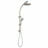 Phoenix Tapware Twin Shower On Rail 5 Function Hand Piece Vivid Brushed Nickel V726 BN -Bathroom Supplies Sales 2024 BA1316