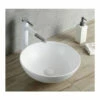 Sunny Group Ceramic Basin Above Counter Round Matt White CB-126-MW 1 Sunny Group Ceramic Basin Above Counter Round Matt White CB-126-MW -Bathroom Supplies Sales 2024 BA1358