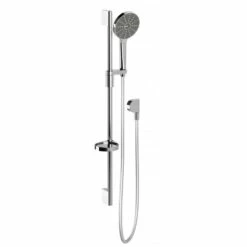 Phoenix Tapware Shower Rail Set Wall Handheld Chrome NX Vive 604-6810-00