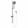 Phoenix Tapware Shower Rail Set Wall Handheld Chrome White NX Vive 604-6810-62