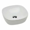 Fienza Koko 370 Ceramic Above Counter Basin Gloss White No Tap Hole 370mm X 370mm RB184 -Bathroom Supplies Sales 2024 BA2896