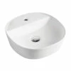 Fienza Chica 405 Ceramic Above Counter Basin Gloss White One Tap Hole 405mm X 405mm RB2201 -Bathroom Supplies Sales 2024 BA2900