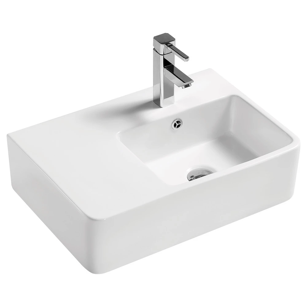 Fienza Delta Care Right Hand Wall Hung Basin One Tap Hole 575mm X 400mm RB2275R 3 Fienza Delta Care Right Hand Wall Hung Basin One Tap Hole 575mm X 400mm RB2275R