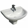 Fienza RAK X500 Wall Hung Basin With Integral Shroud One Tap Hole 601801W 1 Fienza RAK X500 Wall Hung Basin With Integral Shroud One Tap Hole 601801W -Bathroom Supplies Sales 2024 BA2959