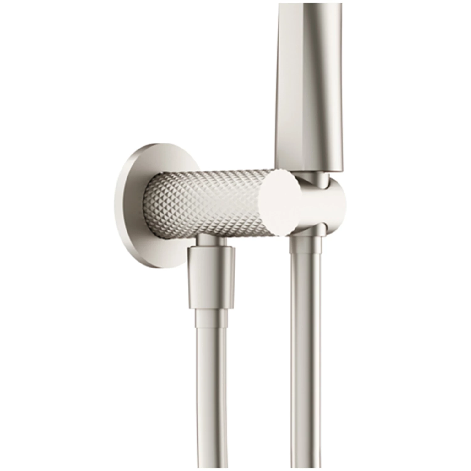 Nero Tapware Opal Shower Bracket With Hand Held Air Shower Brushed Nickel NR251905BN 4 Nero Tapware Opal Shower Bracket With Hand Held Air Shower Brushed Nickel NR251905BN - Image 2