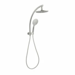 Nero Tapware Dolce 2 In 1 Shower Set Brushed Nickel NR280705fBN