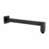 Nero Tapware Square Shower Arm Matte Black NR501MB