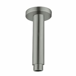 Nero Tapware Round Ceiling Arm Gun Metal NR503100GM