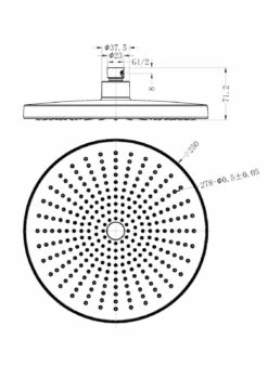 Nero Tapware Opal Shower Head Brushed Nickel NR508079BN 7 Nero Tapware Opal Shower Head Brushed Nickel NR508079BN -Bathroom Supplies Sales 2024 BA4115 1