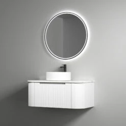 Aulic 900mm Bathroom Wall Hung Vanity Petra CAWH40-900 -Bathroom Supplies Sales 2024 BA4256 2