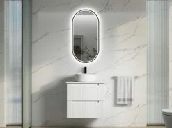Aulic 600mm Bathroom Wall Hung Vanity With Undermount Basin Verona CAWH41-600