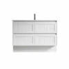 NAGA Bathroom 1200mm PVC Vanity Cabinet And Single Or Double Basin PB-01120S/D & Armonia-1200