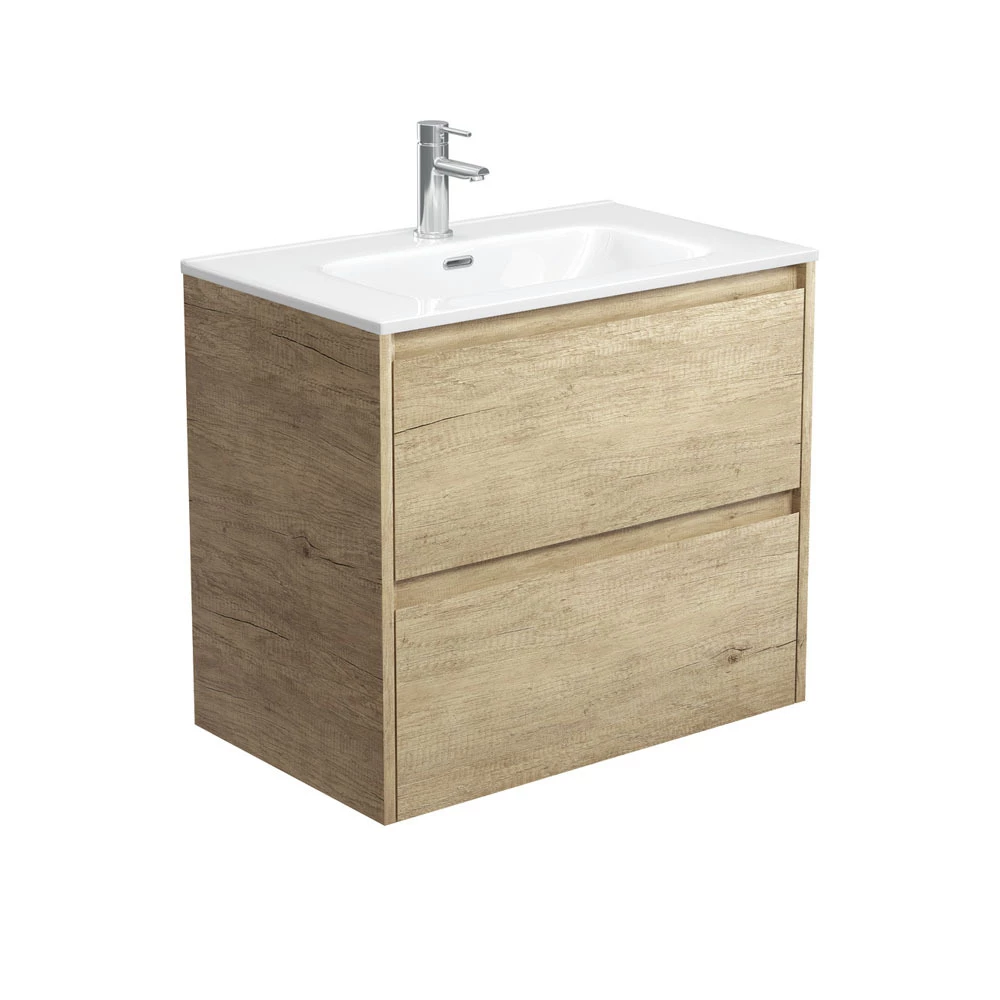 Fienza Joli Amato 750 Bathroom Vanity Wall Hung Vanity Scandi Oak JOL75BS 3 Fienza Joli Amato 750 Bathroom Vanity Wall Hung Vanity Scandi Oak JOL75BS