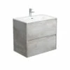 Fienza Joli Amato 750 Bathroom Vanity Wall Hung Vanity Industrial Grey JOL75BX -Bathroom Supplies Sales 2024 BA4395