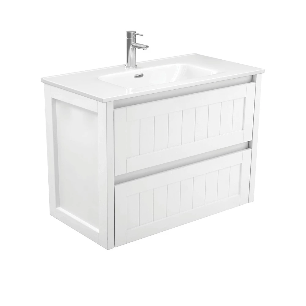 Fienza Joli Hampton 900 Bathroom Vanity Wall Hung Vanity Gloss White JOL90T 3 Fienza Joli Hampton 900 Bathroom Vanity Wall Hung Vanity Gloss White JOL90T