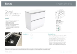 Fienza Joli Quest 900 Bathroom Vanity On Kickboard Gloss White JOL90QK 7 Fienza Joli Quest 900 Bathroom Vanity On Kickboard Gloss White JOL90QK -Bathroom Supplies Sales 2024 BA4429 1