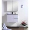 Best BM Bathroom Vanity Cabinet 750mm 1 Door 2 Drawers Gloss White Wall Hung BVW-750 2 Best BM Bathroom Vanity Cabinet 750mm 1 Door 2 Drawers Gloss White Wall Hung BVW-750 -Bathroom Supplies Sales 2024 BA4595
