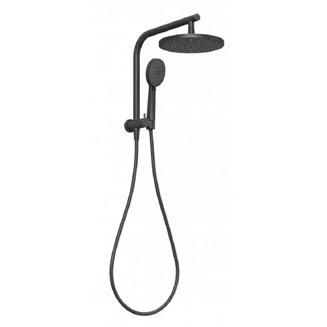Phoenix Tapware Compact Twin Shower Outlets Overhead & Handheld Black Vivid Slimline VS6510-10 3 Phoenix Tapware Compact Twin Shower Outlets Overhead & Handheld Black Vivid Slimline VS6510-10