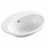 Fienza Lacy Fully Inset Basin One Tap Hole Vitreous China RB506A -Bathroom Supplies Sales 2024 BA4856