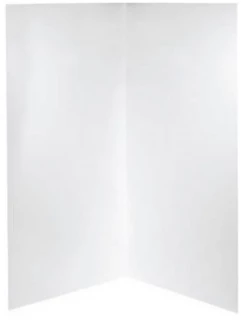 Shower Walls Bathroom Acrylic 2 Sided 820mmx 820mm X 2000mm White WS16WHPO