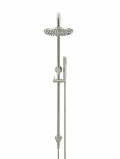 Meir Round Combination Shower Rail Single Function Hand Shower 200mm Rose Brushed Nickel MZ0704-R-PVDBN -Bathroom Supplies Sales 2024 BA6029 2