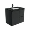 Fienza Sarah Black Sparkle Fingerpull 750 Wall Hung Vanity Satin Black SB75ZB 2 Fienza Sarah Black Sparkle Fingerpull 750 Wall Hung Vanity Satin Black SB75ZB -Bathroom Supplies Sales 2024 BA6203