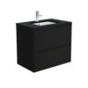 Fienza Sarah Black Sparkle Amato750 Wall Hung Vanity Satin Black SB75BB 2 Fienza Sarah Black Sparkle Amato750 Wall Hung Vanity Satin Black SB75BB -Bathroom Supplies Sales 2024 BA6210