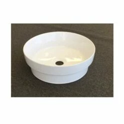ECT Global Half Insert Basin Counter Ceramic Bathroom Vanity White Jess WB 3636M -Bathroom Supplies Sales 2024 BA6225 2