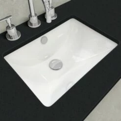 Fienza Sarah Black Sparkle Undermount Amato 900 Wall Hung Vanity Satin White SB90BW 11 Fienza Sarah Black Sparkle Undermount Amato 900 Wall Hung Vanity Satin White SB90BW -Bathroom Supplies Sales 2024 BA6236 3