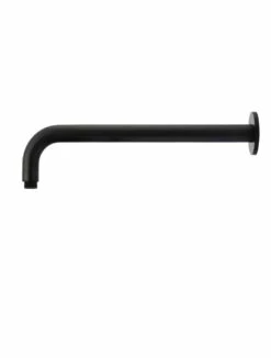 Meir Round Curved 400mm Wall Shower Arm Matte Black MA09-400 7 Meir Round Curved 400mm Wall Shower Arm Matte Black MA09-400 -Bathroom Supplies Sales 2024 BA6378 1