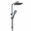 Collis Real Showers Bakara Bathroom Rail Shower ABS Full Combo Overhead & Hand Shower Matte Black D04011B-H11013B 1 Collis Real Showers Bakara Bathroom Rail Shower ABS Full Combo Overhead & Hand Shower Matte Black D04011B-H11013B -Bathroom Supplies Sales 2024 BA6467