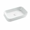 Best BM Above Counter Basin Rectangle Ceramic BA720 -Bathroom Supplies Sales 2024 BA6785