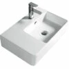 Best BM Above Counter Basin Rectangle Ceramic BA800RHB 1 Best BM Above Counter Basin Rectangle Ceramic BA800RHB -Bathroom Supplies Sales 2024 BA6788