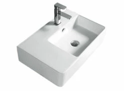 Best BM Above Counter Basin Rectangle Ceramic BA800RHB