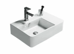 Best BM Above Counter Basin Rectangle Ceramic BA800LHB