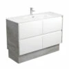 Fienza Jolie Amato 1200 Bathroom Vanity On Kickboard Industrial Grey Panels JOL120BWXK -Bathroom Supplies Sales 2024 BA7031