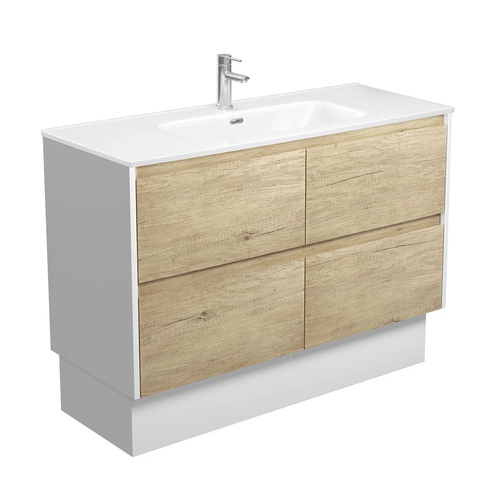 Fienza Jolie Amato 1200 Bathroom Vanity On Kickboard Satin White Panels JOL120BSWK 3 Fienza Jolie Amato 1200 Bathroom Vanity On Kickboard Satin White Panels JOL120BSWK