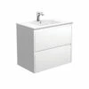 Fienza Dolce Amato 750 Wall Hung Vanity Satin White TCL75BW 2 Fienza Dolce Amato 750 Wall Hung Vanity Satin White TCL75BW -Bathroom Supplies Sales 2024 BA7071