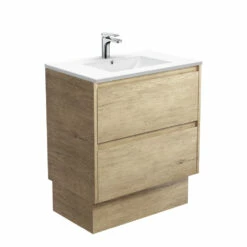 Fienza Dolce Amato 750 Vanity On Kickboard Scandi Oak TCL75BSK