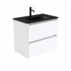 Fienza Dolce Quest 750 Wall Hung Vanity Gloss White TCLB75Q -Bathroom Supplies Sales 2024 BA7120