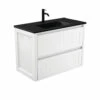 Fienza Dolce Hampton 900 Wall Hung Vanity Satin White TCLB90T -Bathroom Supplies Sales 2024 BA7157