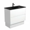 Fienza Dolce Amato 900 Vanity On Kickboard Satin White TCLB90BWK -Bathroom Supplies Sales 2024 BA7163