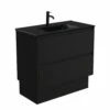 Fienza Dolce Amato 900 Vanity On Kickboard Satin Black TCLB90BBK -Bathroom Supplies Sales 2024 BA7179
