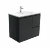 Fienza Rotondo Fingerpull 750 Wall Hung Vanity Satin Black ROT75ZBR 2 Fienza Rotondo Fingerpull 750 Wall Hung Vanity Satin Black ROT75ZBR -Bathroom Supplies Sales 2024 BA7236